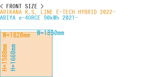 #ARIKANA R.S. LINE E-TECH HYBRID 2022- + ARIYA e-4ORCE 90kWh 2021-
